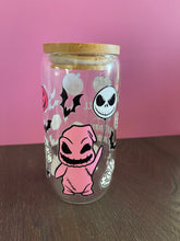 Load image into Gallery viewer, Pink Oogie Boogie Glass Cup