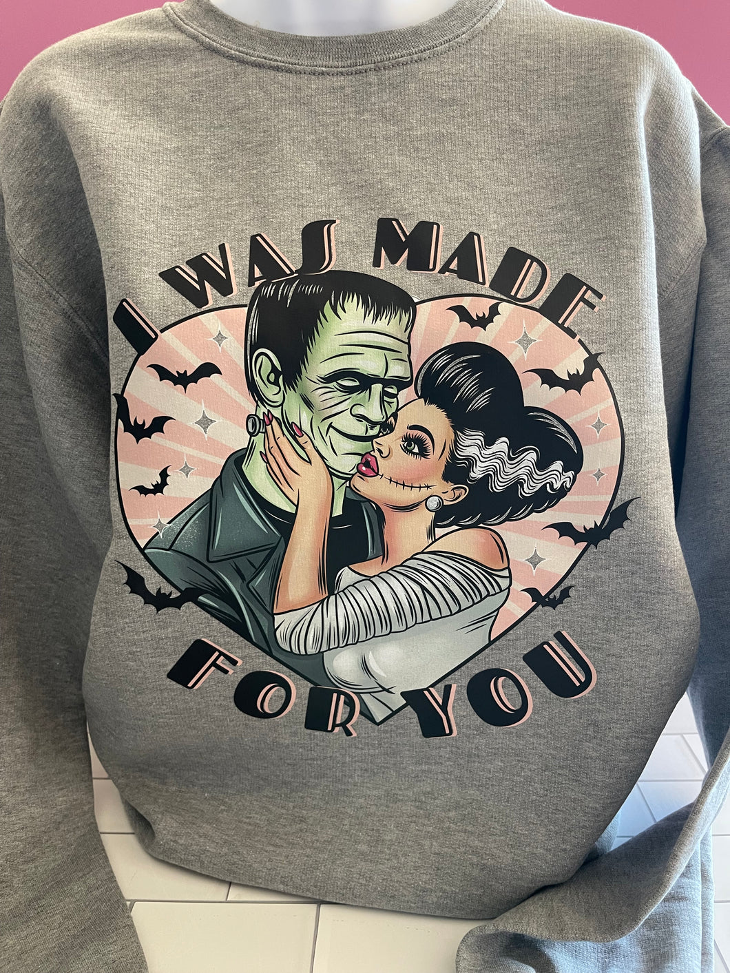 MADE FOR YOU CREWNECK (GREY)